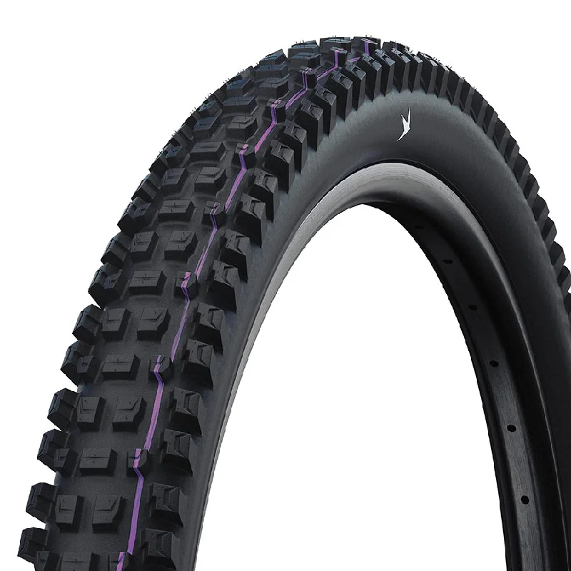 bike tools for easy repairs-Schwalbe Albert Gravity Pro Mountain Tire 29"x2.60 Folding Tubeless Ready Addix Ultra Soft Radial 67TPI Black