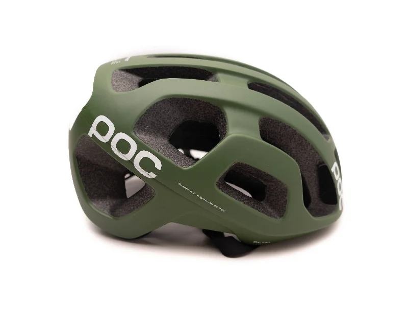 bicycle seat covers for comfort-Poc Octal Septane Helmet Green Small (NO)