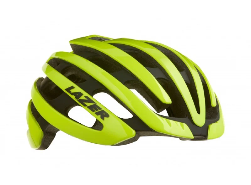 bike storage for tight spaces-Lazer Z1 Road Helmet - Flash Yellow - 2020