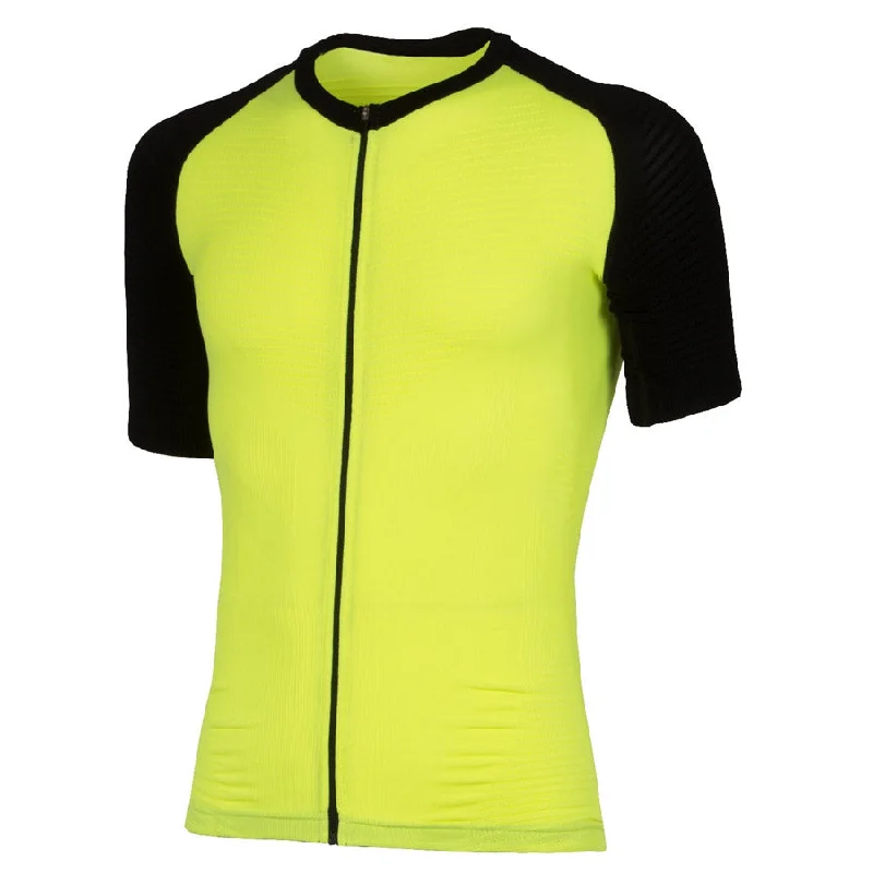 cycling wind jackets for added protection-Maglia Xtech Sport Podium - Giallo