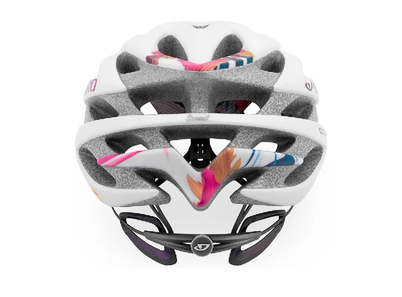 road bike pedals for comfort-Giro Sonnet MIPS Road Helmet - Womens - Matt White-Floral