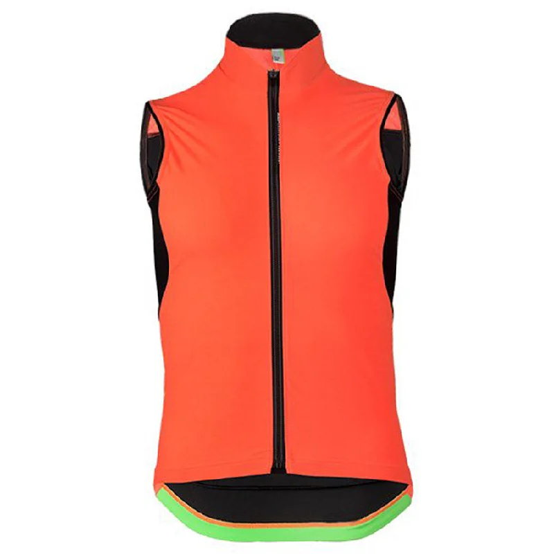 cycling arm warmers for cold mornings-Gilet Q36.5 L1 Essential - Arancione